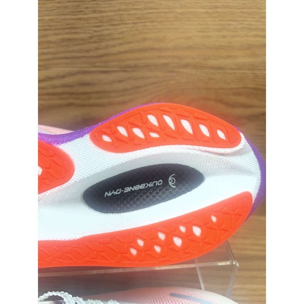 Scarpa da Running 361 FLAME 4: Egret / Neon Purplevine men's size 7 - Picture 7 of 9